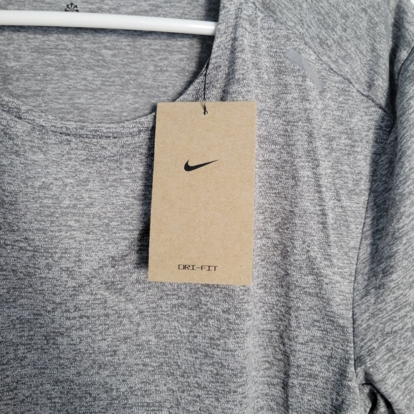 Nike Rise 365 Men's Dri-FIT Short-Sleeve Running Top Size Small Grey CZ9… - Picture 5 of 8